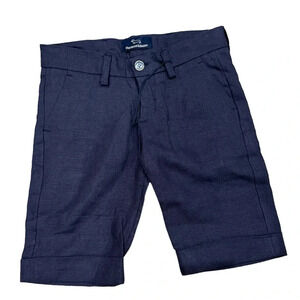 NWOT Harmont & Blaine Boy’s Navy Linen Shorts